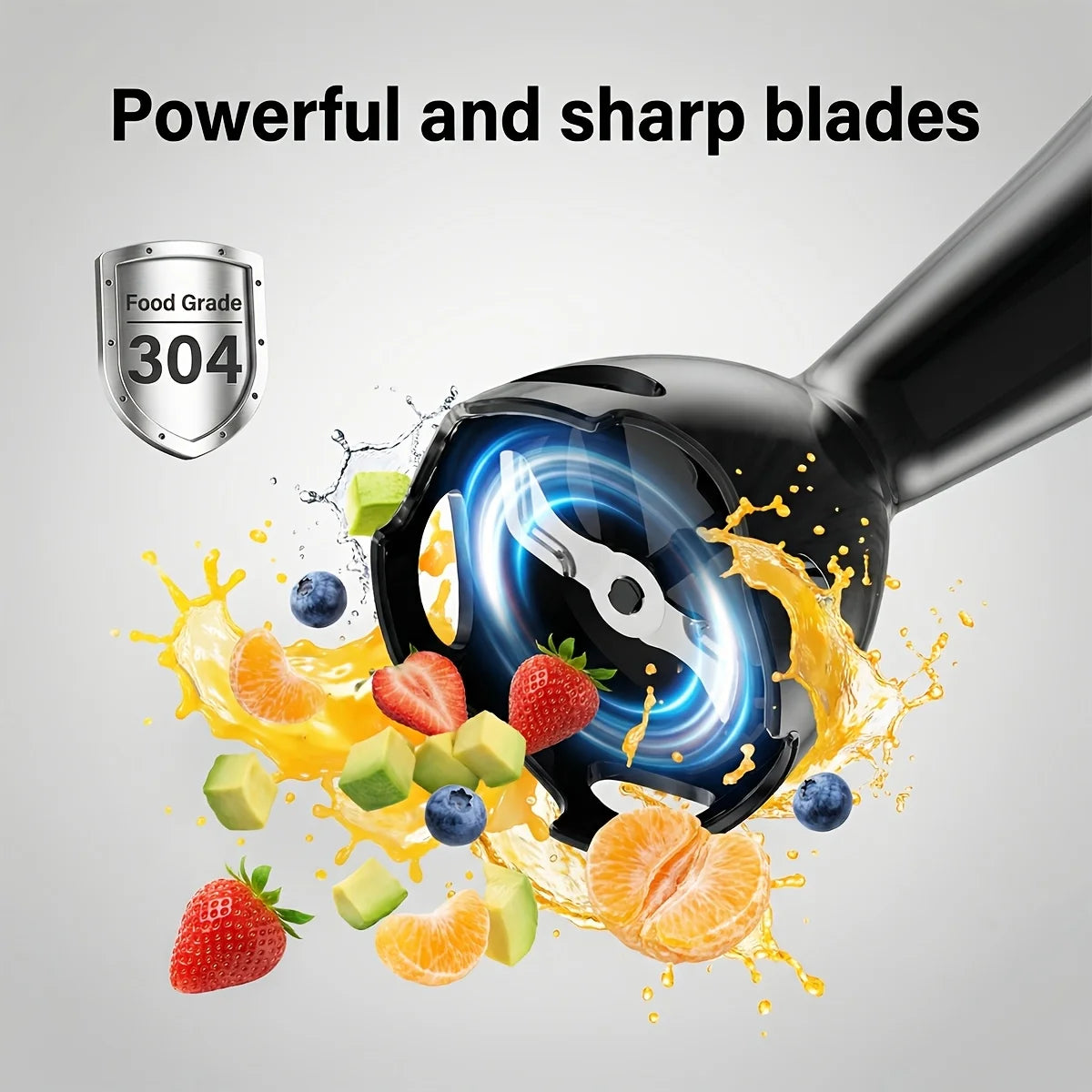Prasky Immersion Hand Blender For Smooth Soups And Purees
