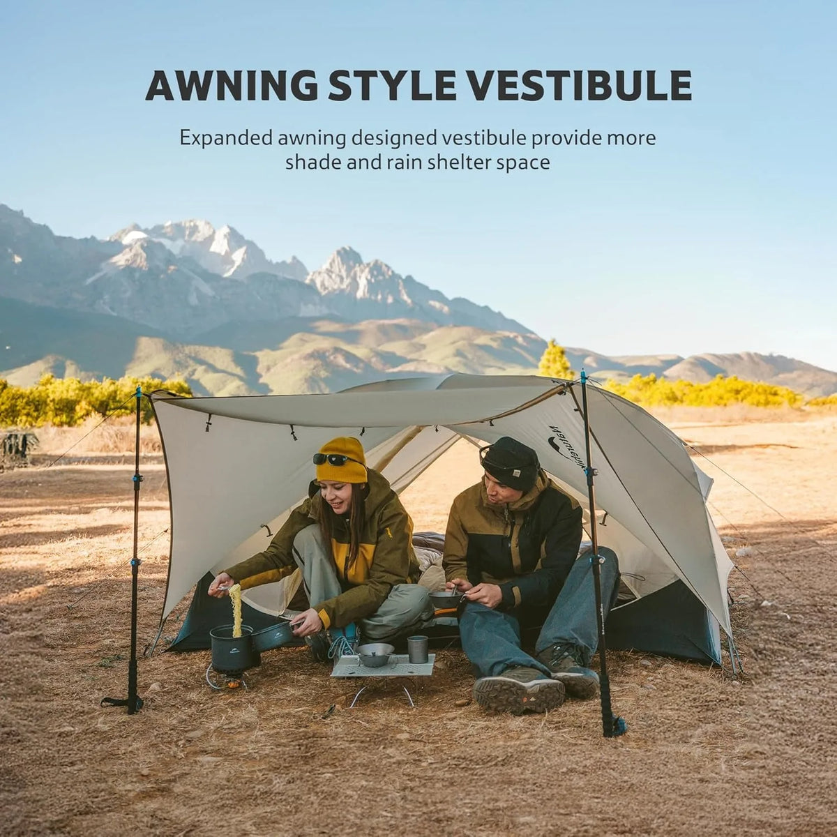 Naturehike Mongar Ultralight Waterproof Backpacking Tent and Shelter