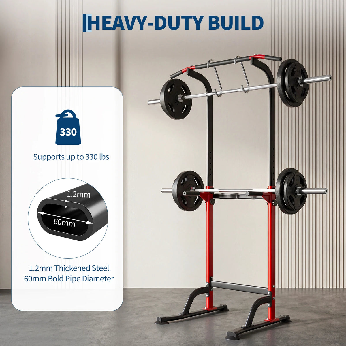 Power Tower for Pull Ups Dips and Leg Raises