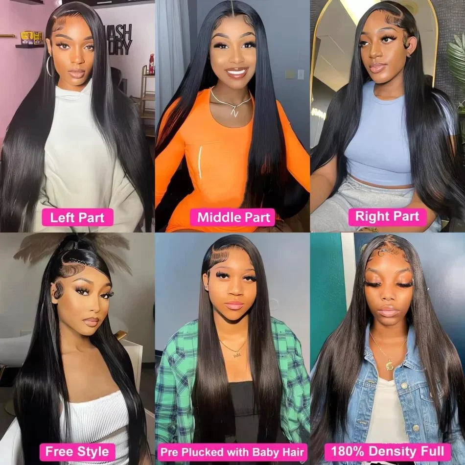 Lovely Princess Brazilian Human Hair Lace Front Wig