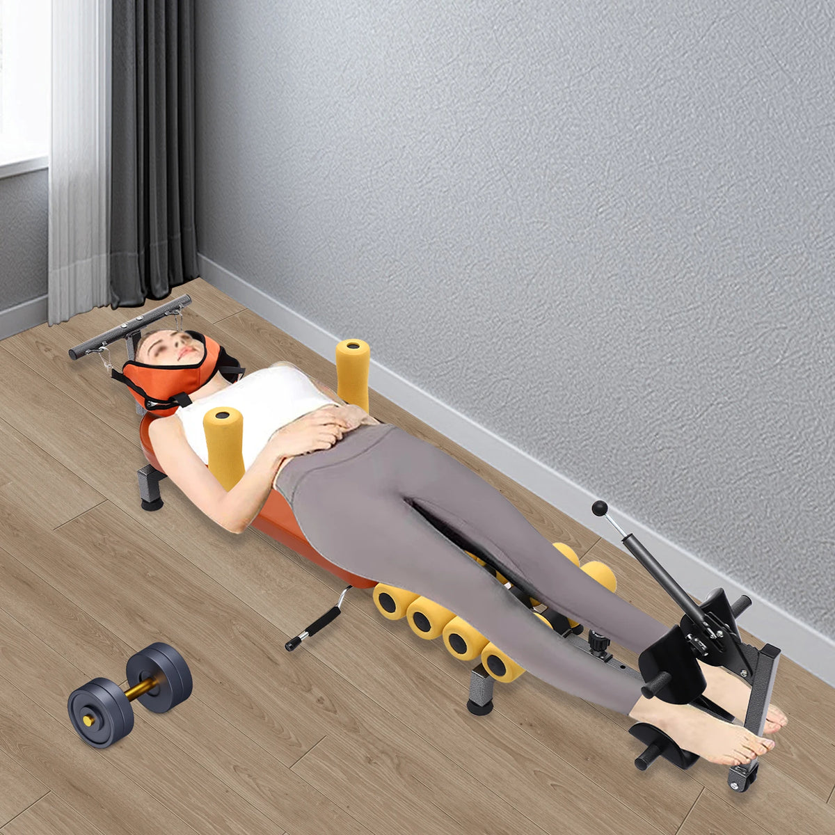Adjustable Back Stretching Bench for Neck and Spine Relief
