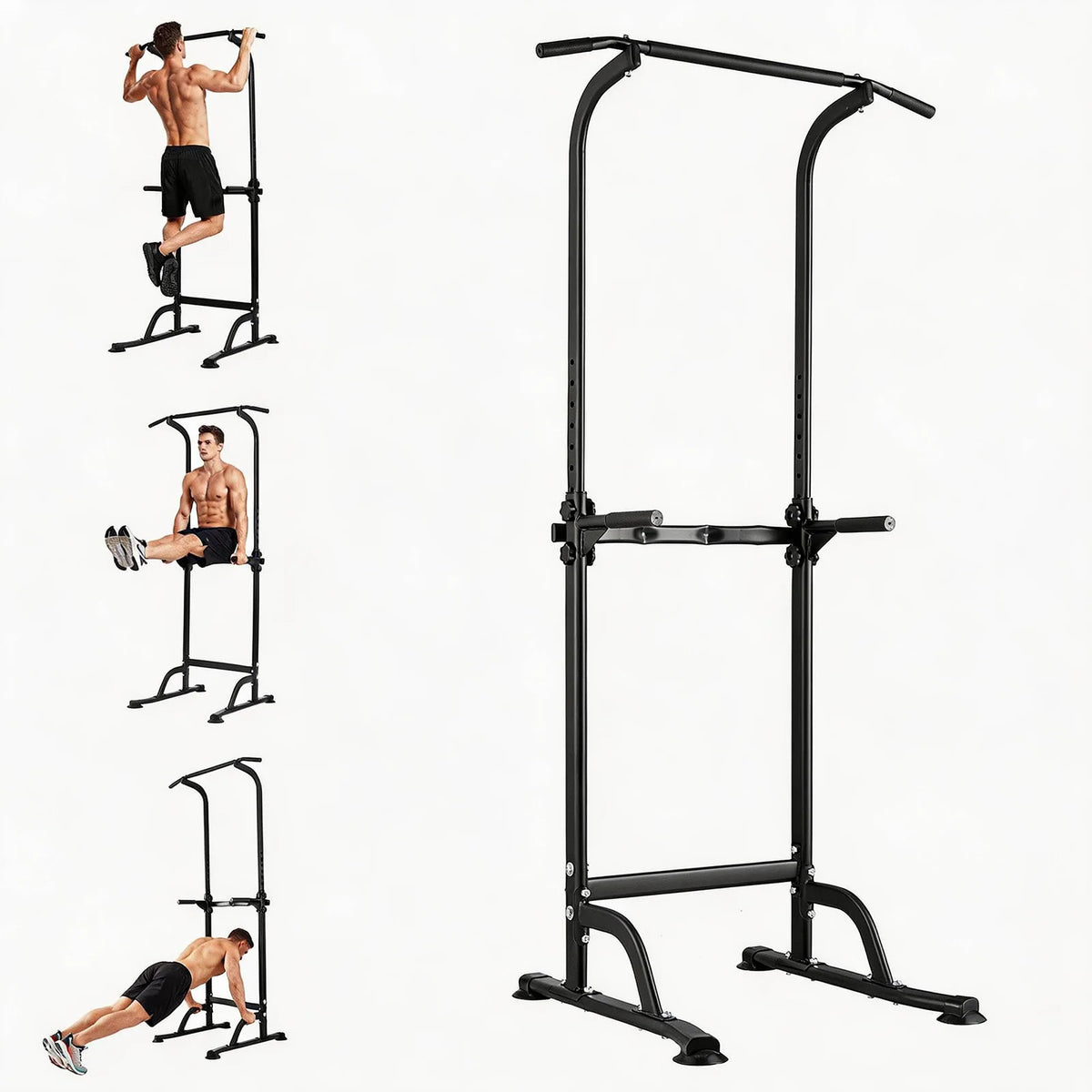 HiMISS Power Tower Dip Station With Pull Up Bar