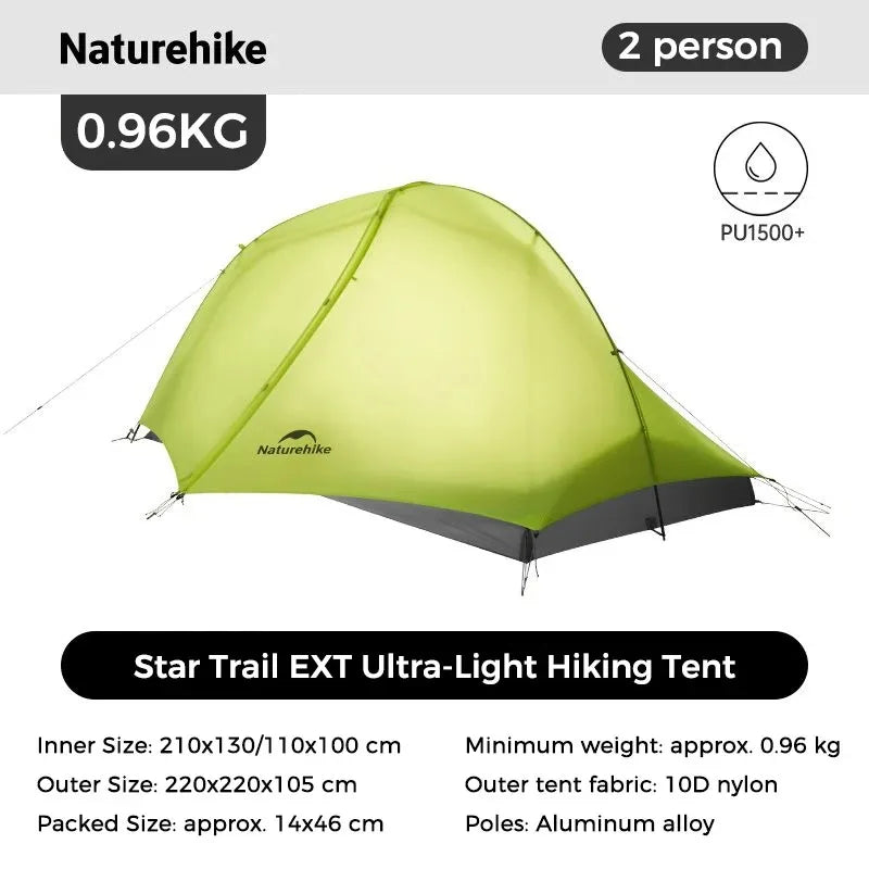 Naturehike Star Trail EXT Ultralight Backpacking Tent