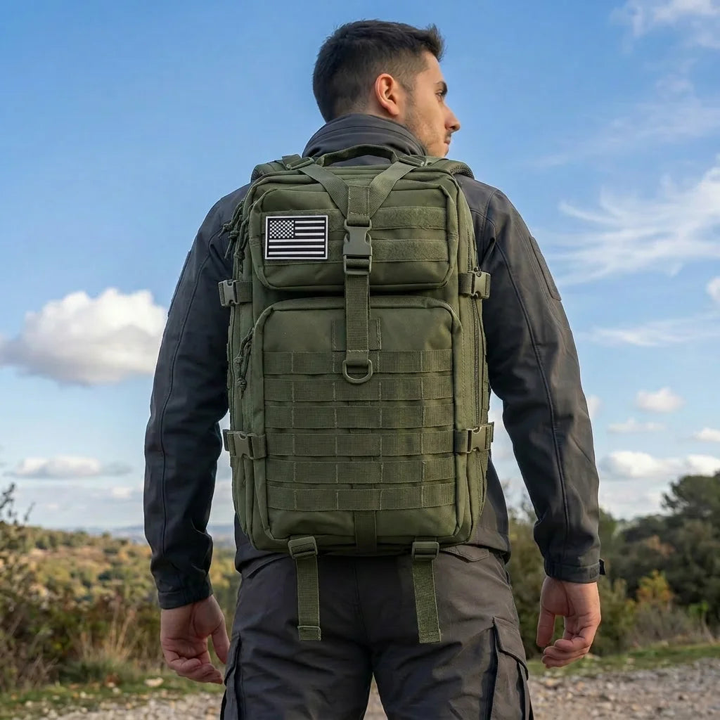 ReFire Gear Tactical Molle Backpack for Hiking Travel and Survival