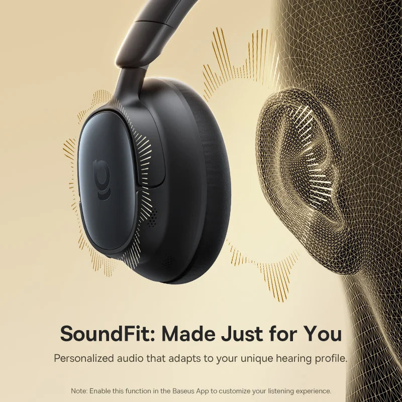 Baseus Bowie MH1 ANC Wireless Headphones With High Resolution Audio