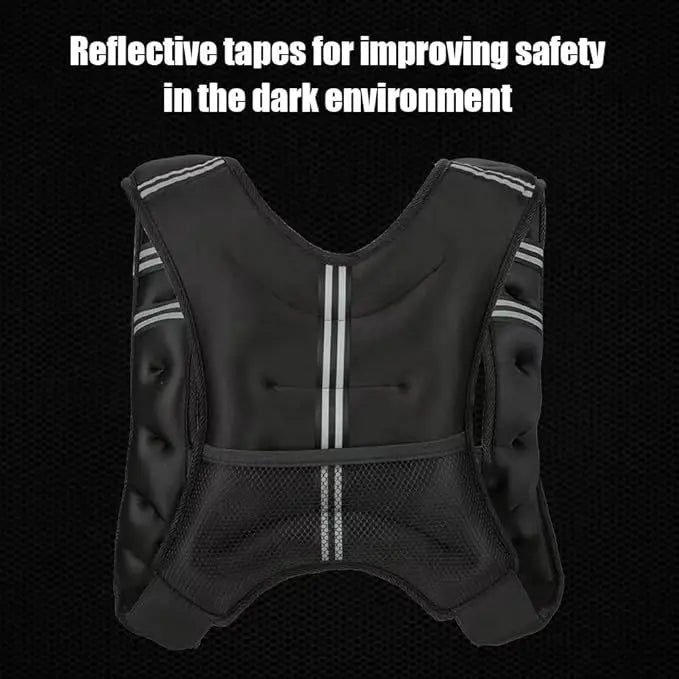 Weighted Workout Vest For Strength Training And Cardio