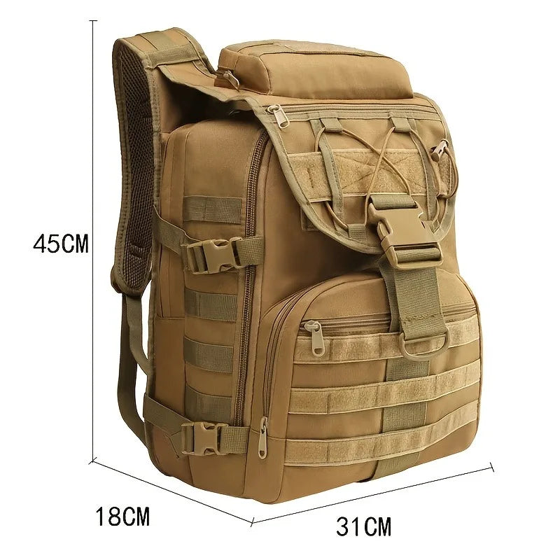 ReFire Gear Men's Tactical Outdoor Backpack for Hiking and Camping