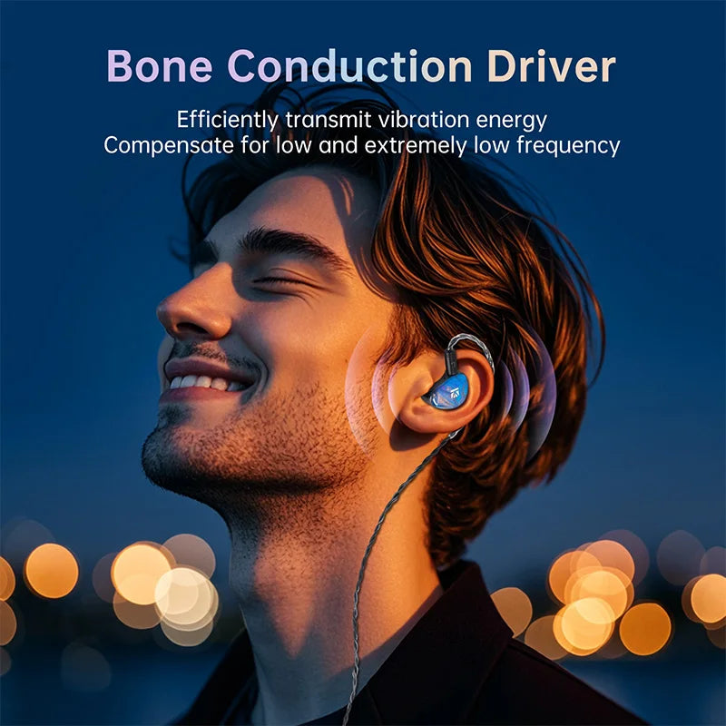 KBEAR KB02 Bone Conduction Dynamic Driver In Ear Headphones