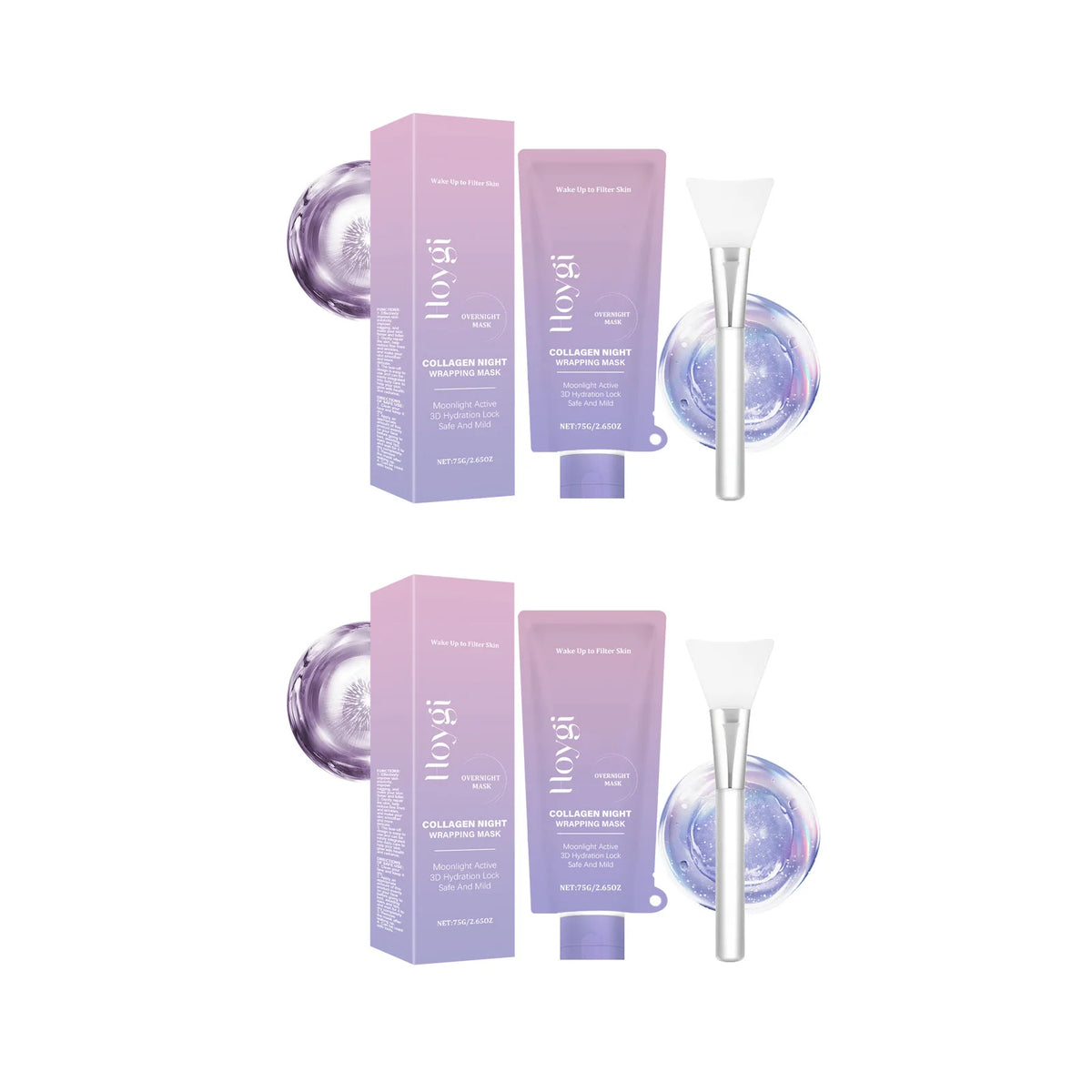 Hoygi Collagen Night Wrapping Mask For Firming Hydrating Skin
