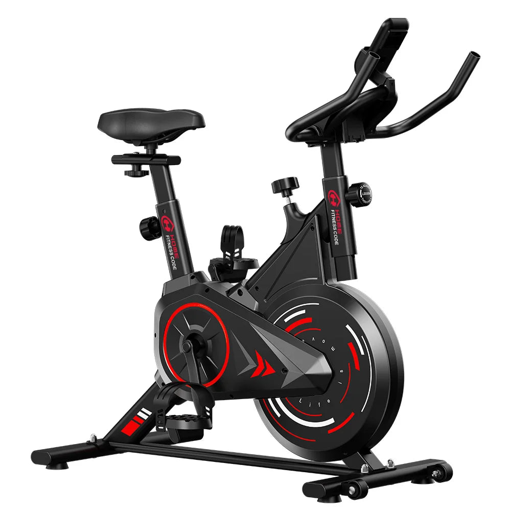 Botifly Foldable Low Noise Stationary Exercise Bike With LCD Monitor