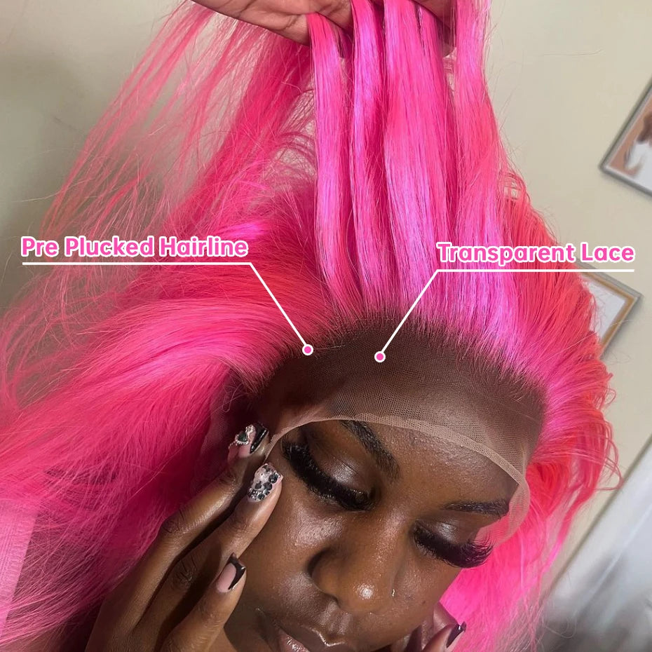 Lalabobo Human Hair Lace Front Wig With Pre Plucked Hair
