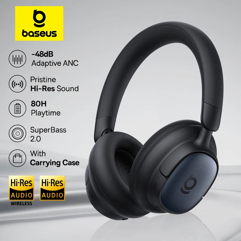 Baseus Bowie MH1 ANC Wireless Headphones With High Resolution Audio