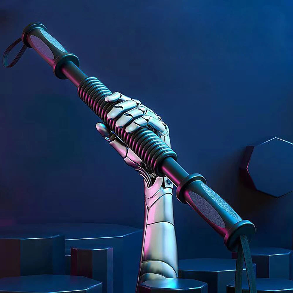 Spring Arm Strength Bar for Chest and Biceps Training