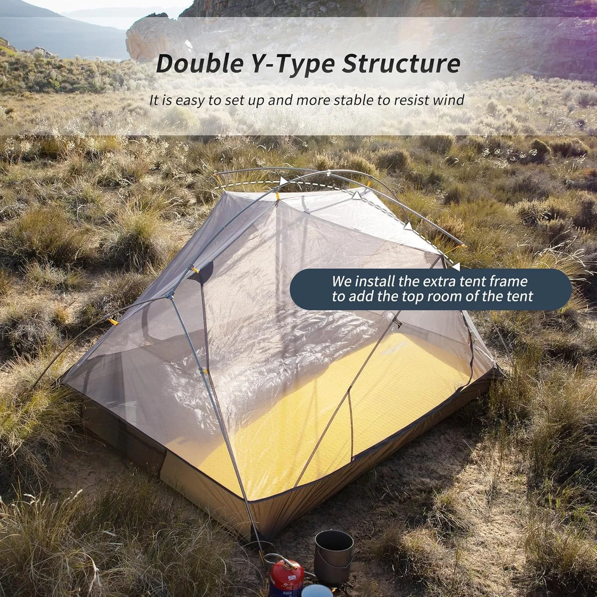 Naturehike Mongar Ultralight Waterproof Double Layer Camping Tent