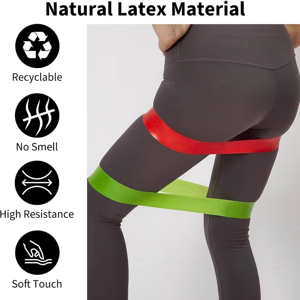TPE Resistance Bands Set for Strength and Fitness Workouts