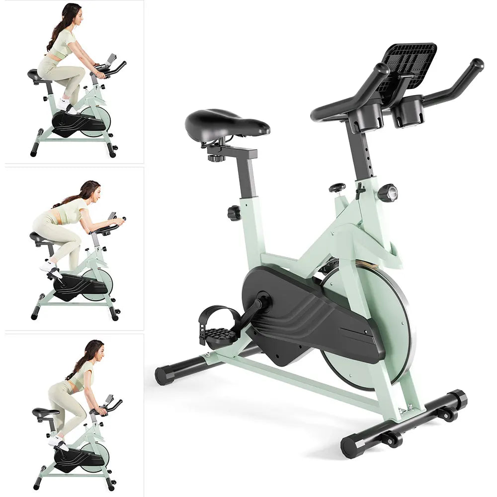 LACUFFY 32 Level Magnetic Resistance Exercise Bike With Bluetooth