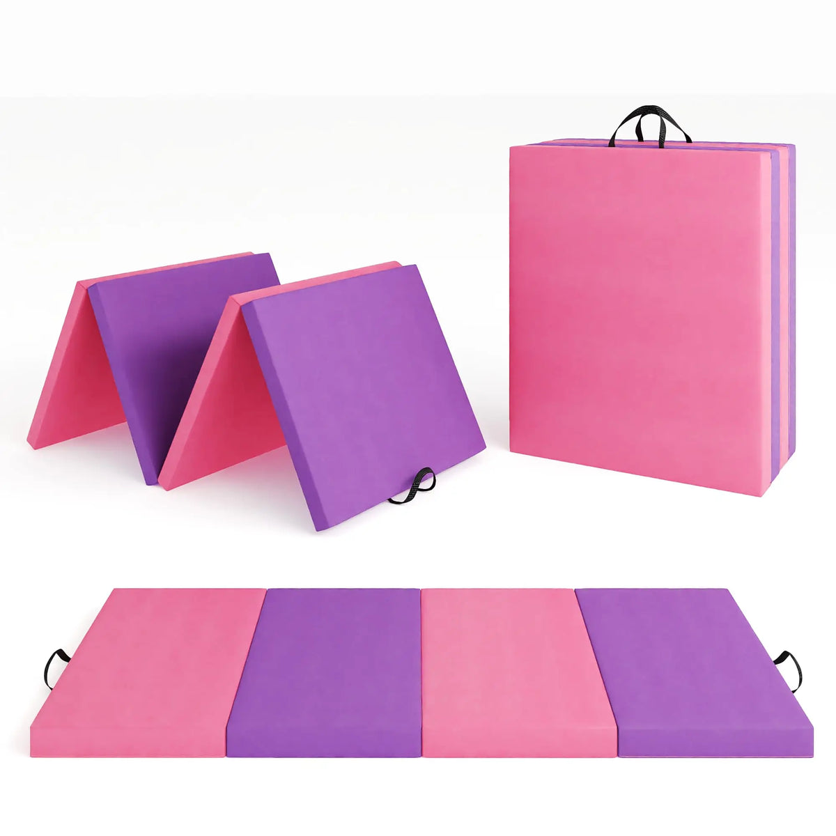 HiMISS Foldable Gymnastics Exercise Mat