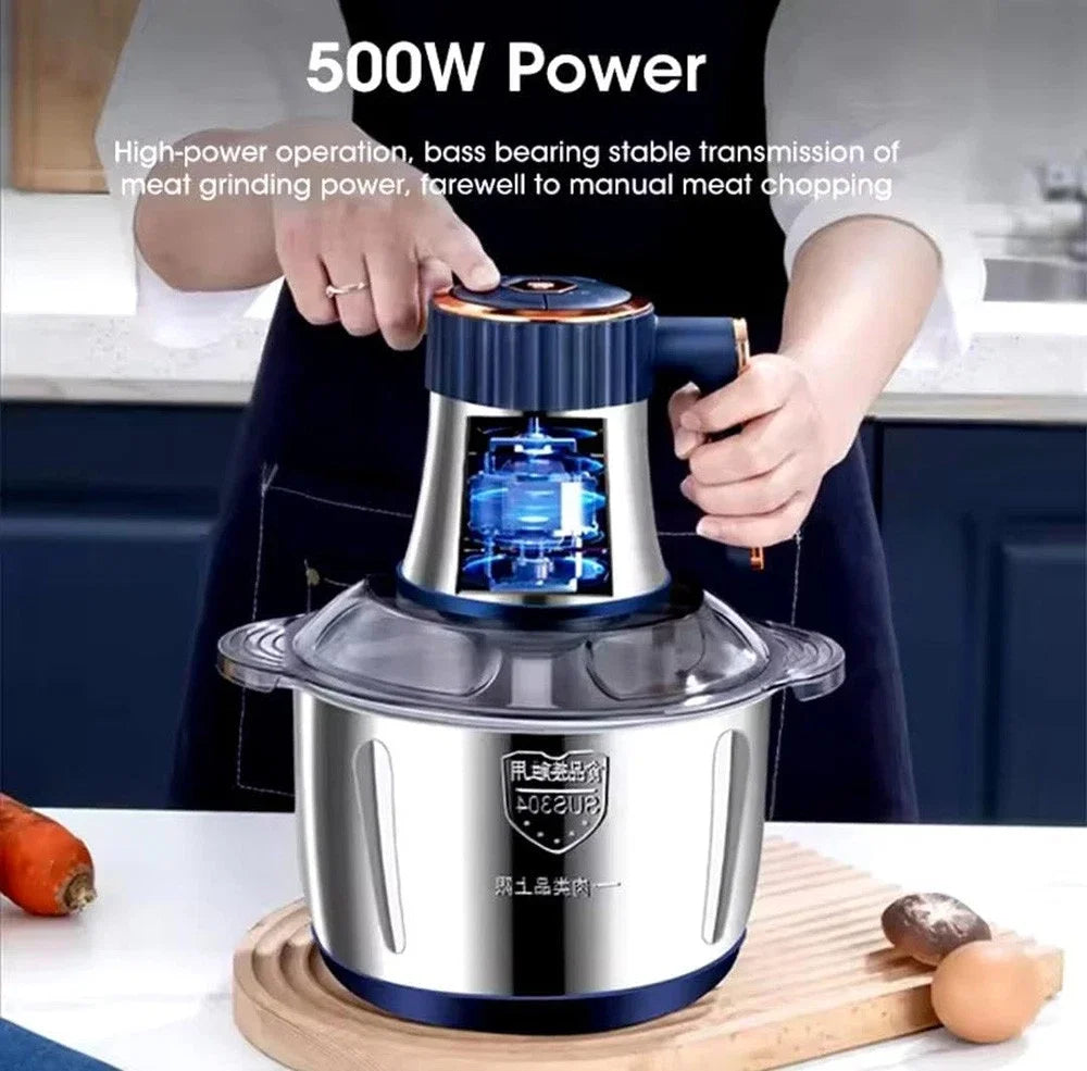 Electric Meat Grinder And Vegetable Chopper Food Processor