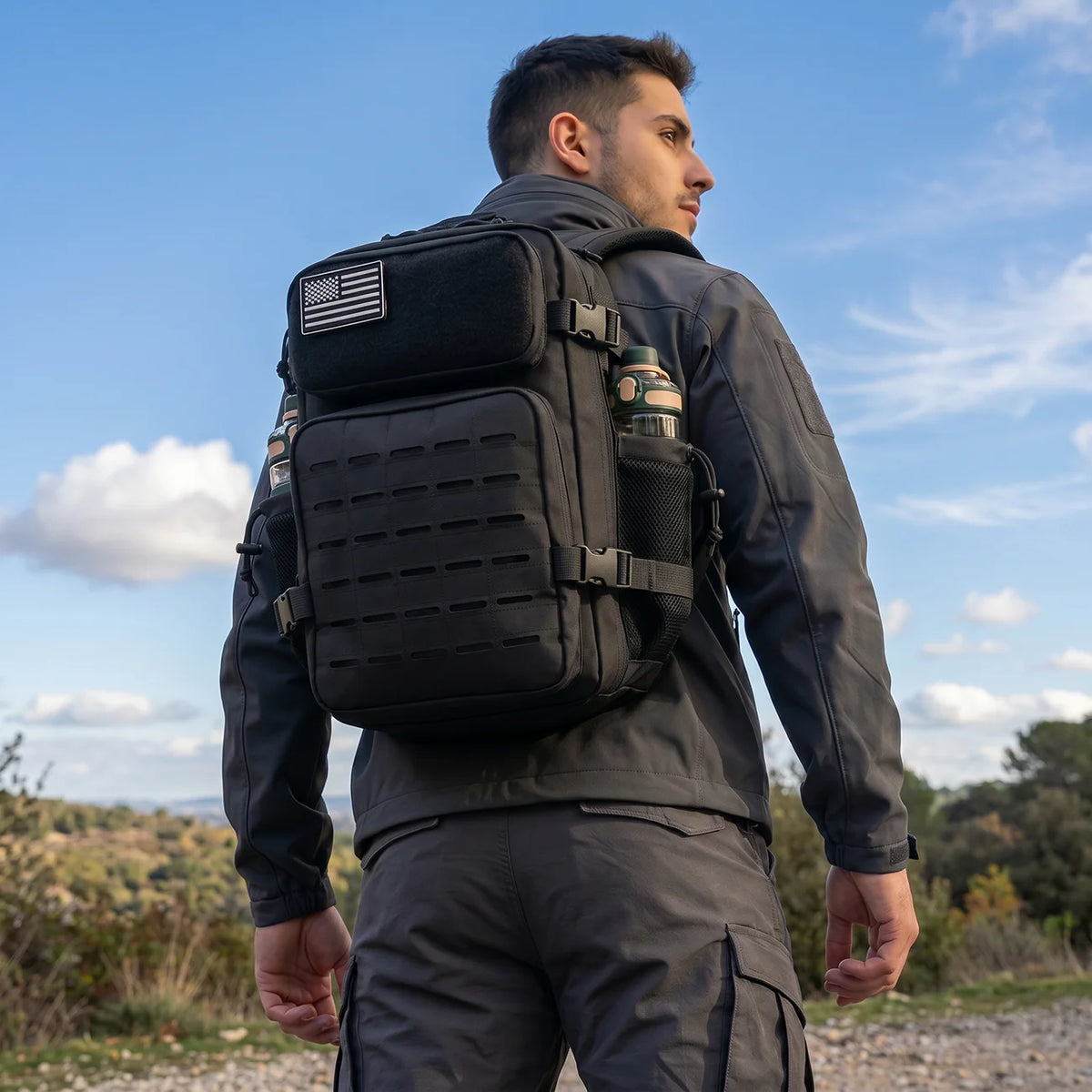 ReFire Gear Tactical MOLLE Hiking Backpack