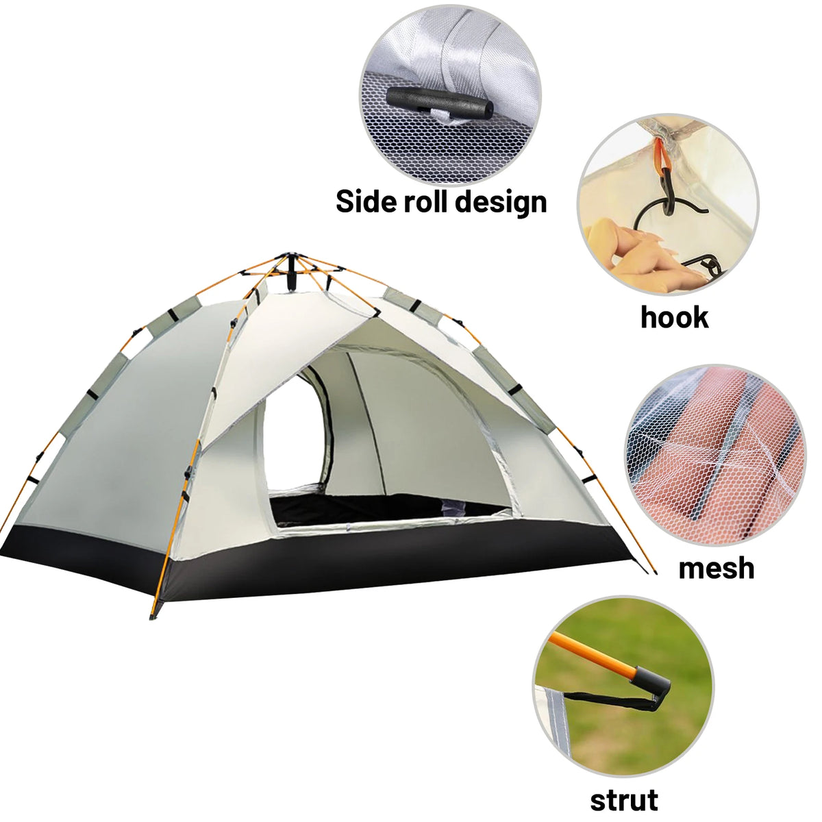 Pakicetus Quick Setup Automatic Camping Sunshade Tent