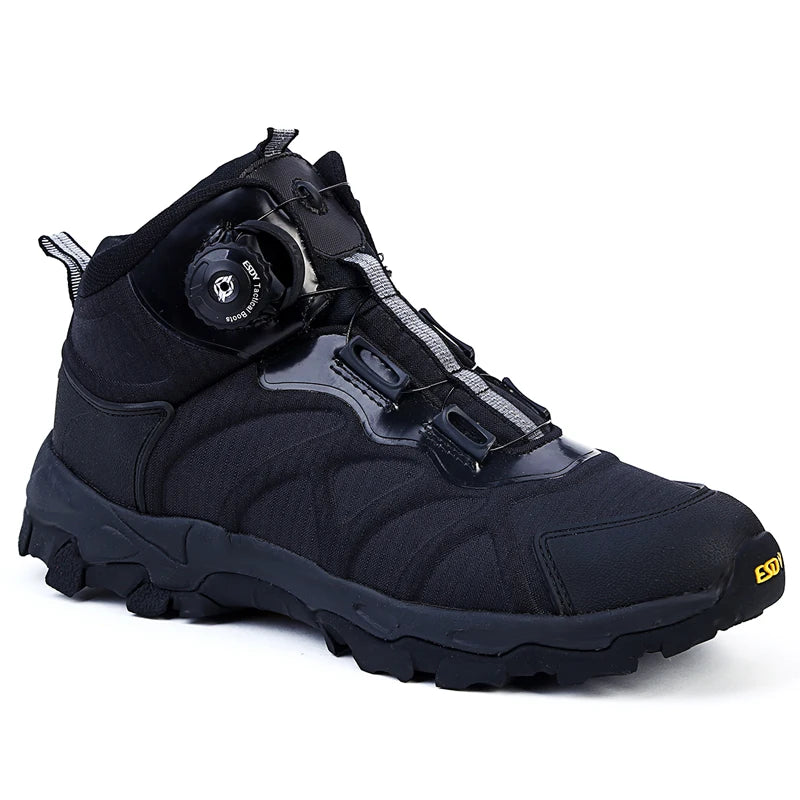 KOLINLOV Mens Waterproof Outdoor Hiking Boots