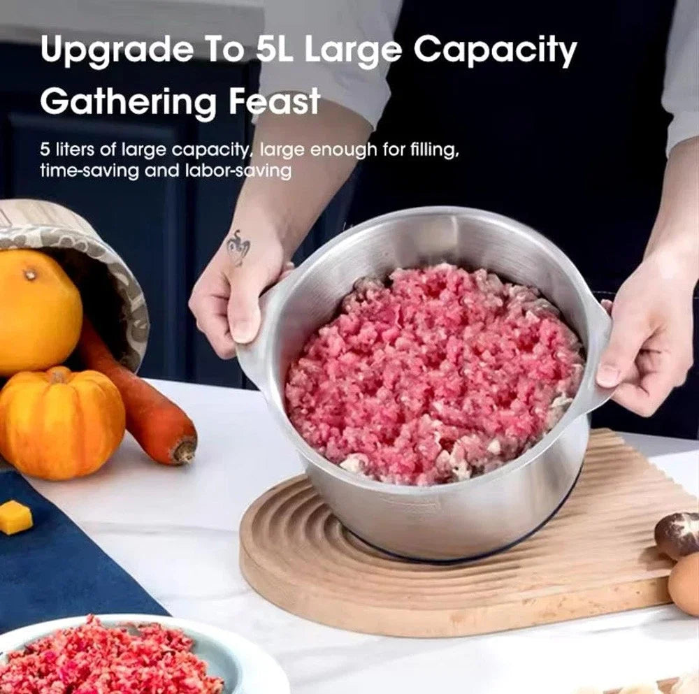 Electric Meat Grinder And Vegetable Chopper Food Processor