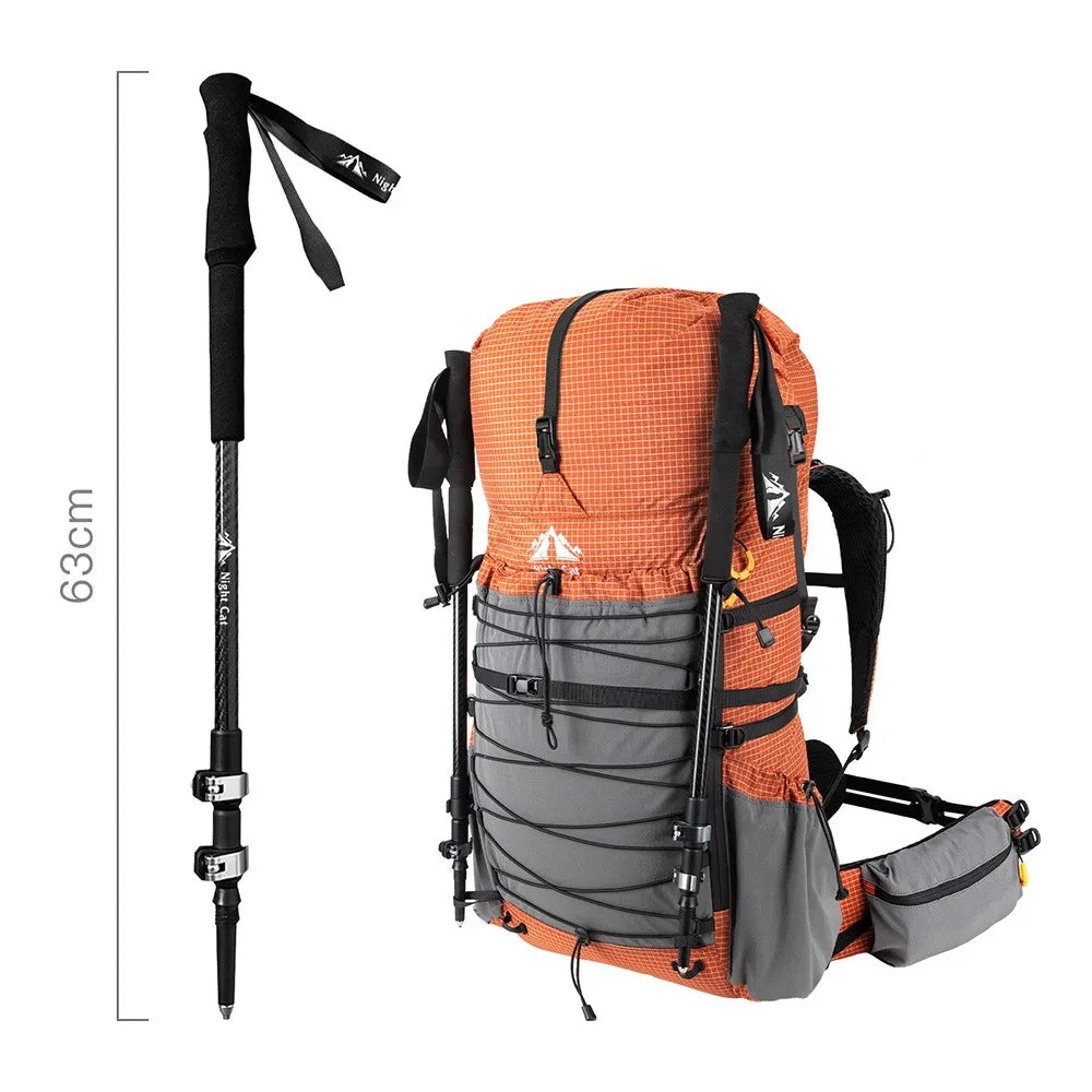 Night Cat Collapsible Aluminum Trekking Pole for Hiking