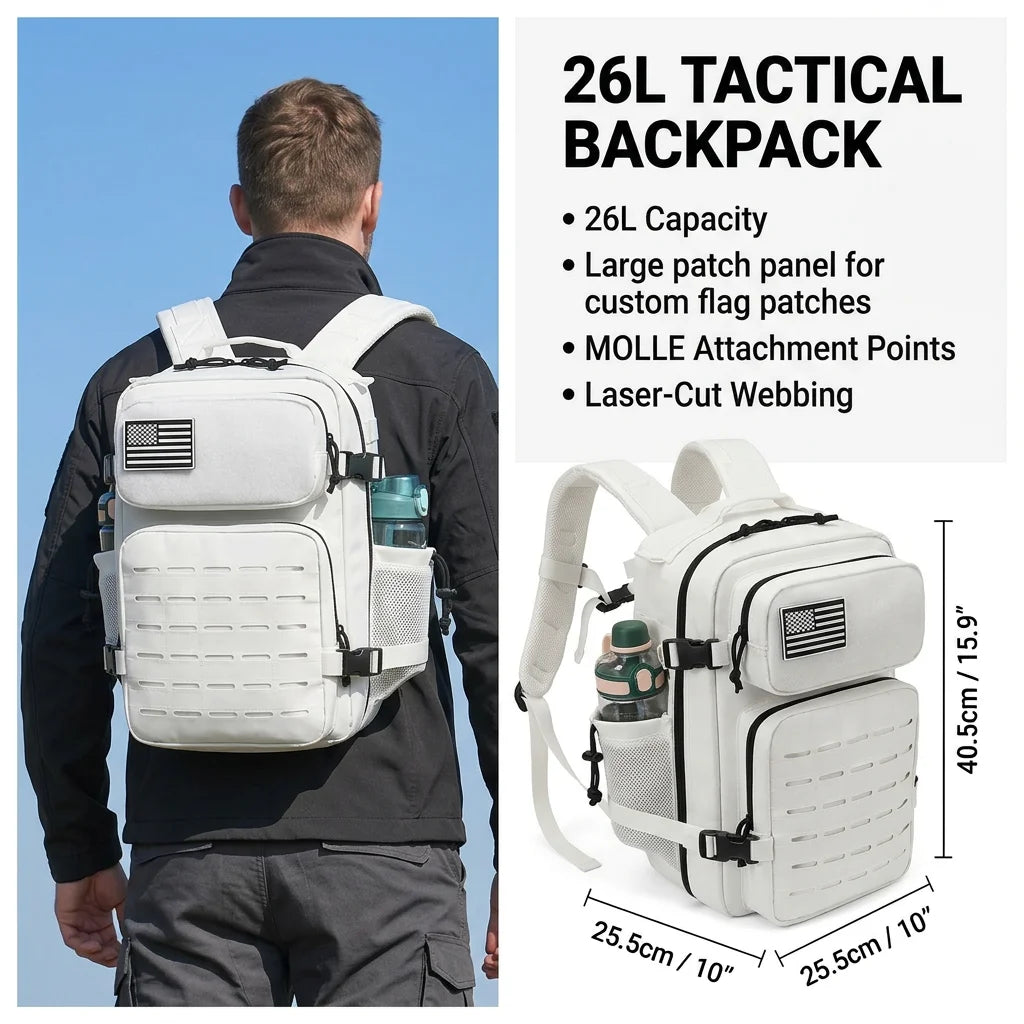 ReFire Gear Tactical MOLLE Hiking Backpack