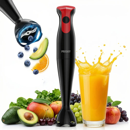 Prasky Immersion Hand Blender For Smooth Soups And Purees