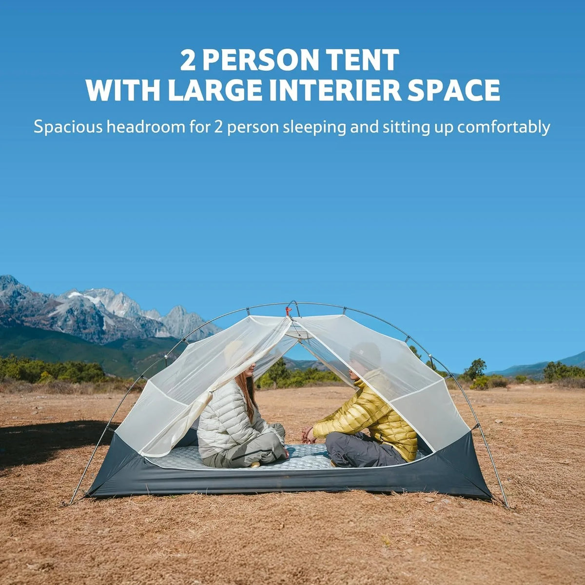 Naturehike Mongar Ultralight Waterproof Backpacking Tent and Shelter