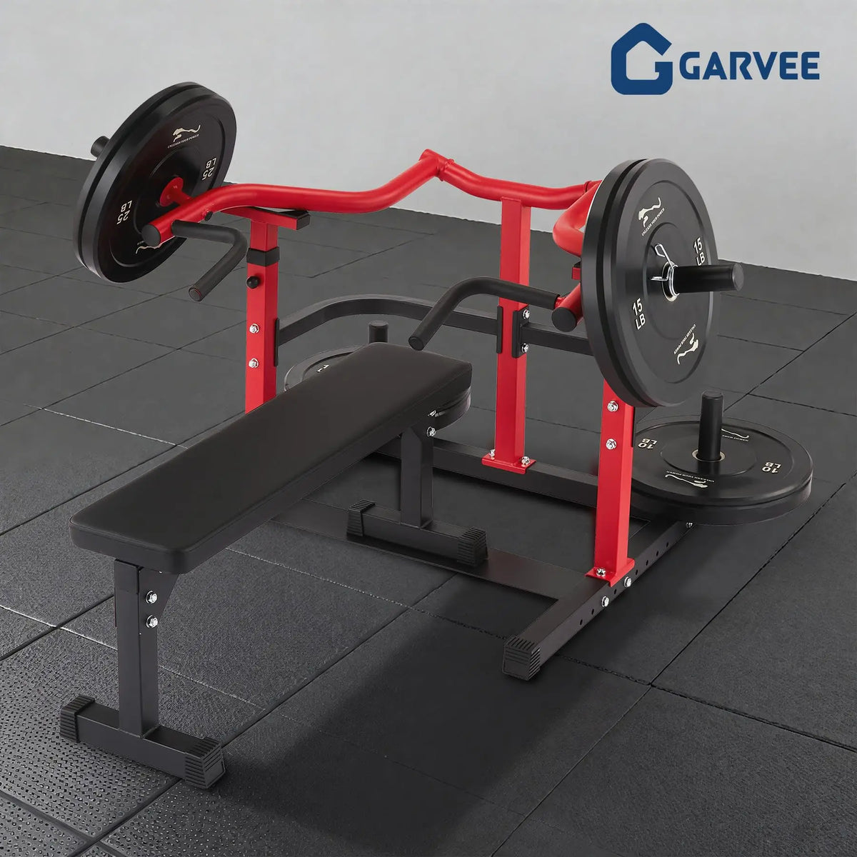 Chest Press Machine With Independent Converging Arms For Home Gym
