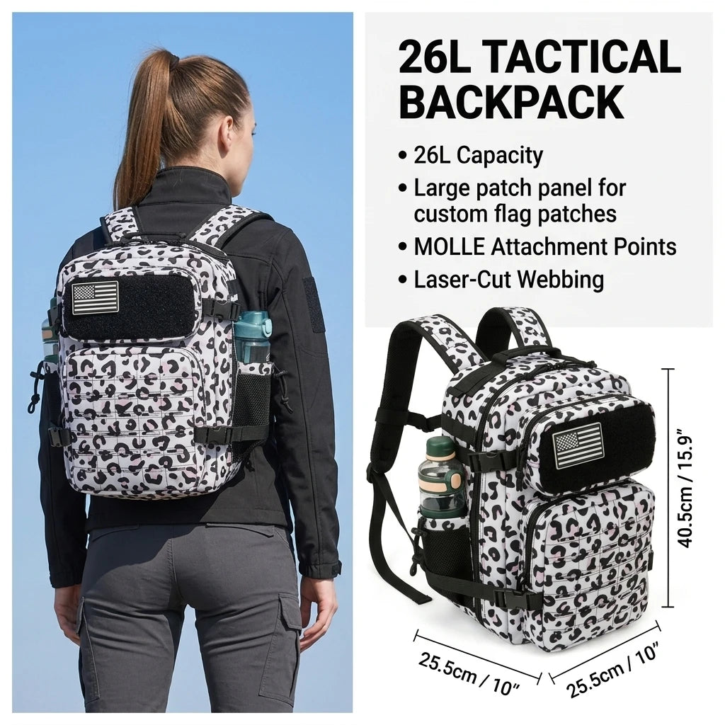 ReFire Gear Tactical MOLLE Hiking Backpack