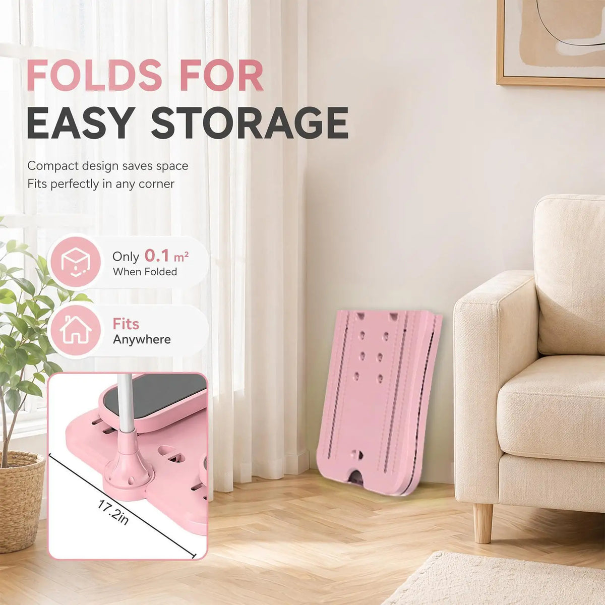 Foldable Pilates Board Kit for Full Body Home Workouts