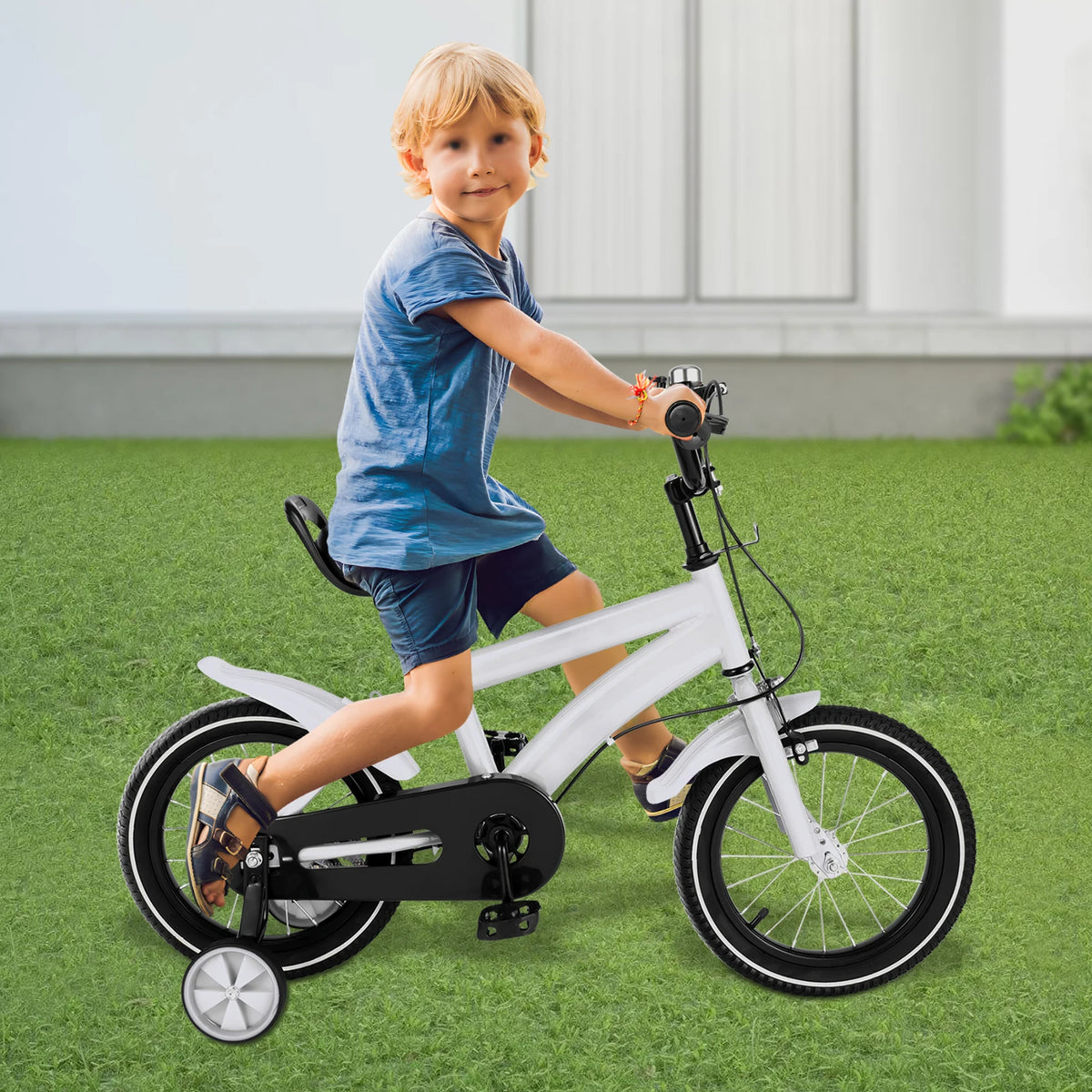 Children's Bicycle With Training Wheels For Young Riders