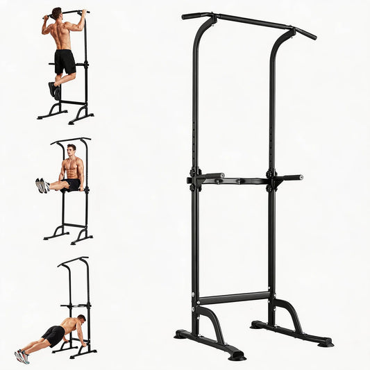 HiMISS Power Tower Dip Station With Pull Up Bar