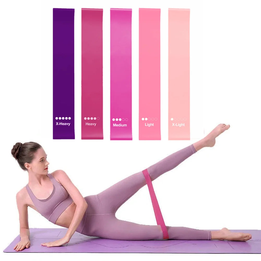Resistance Loop Bands for Fitness Yoga and Exercise