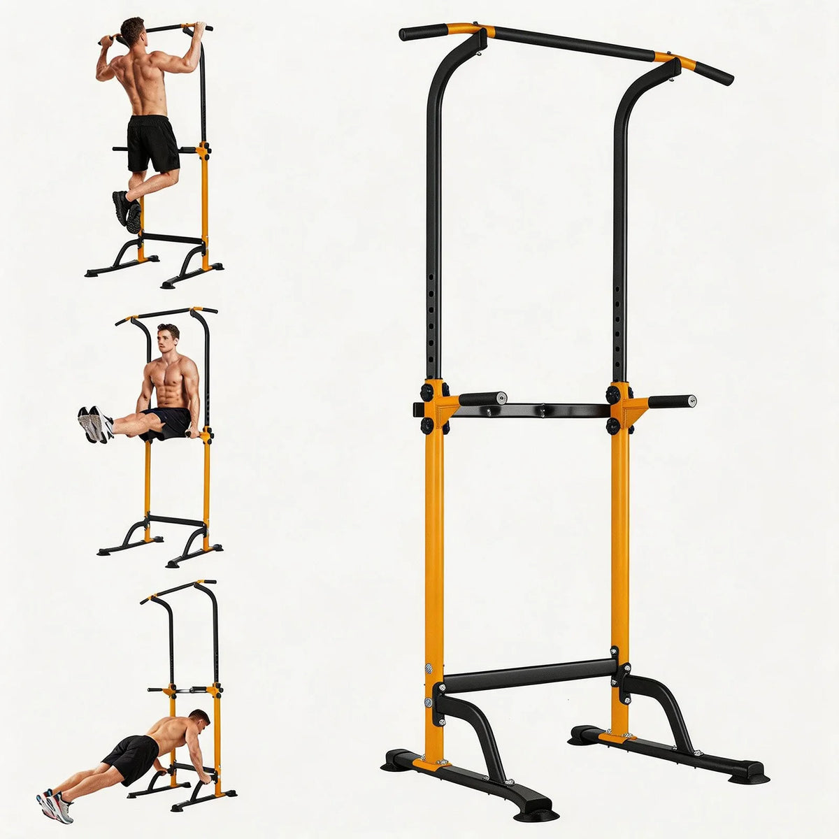 HiMISS Power Tower Dip Station With Pull Up Bar