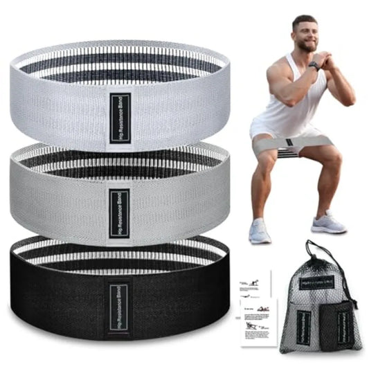 Fabric Resistance Bands For Hip And Muscle Workouts