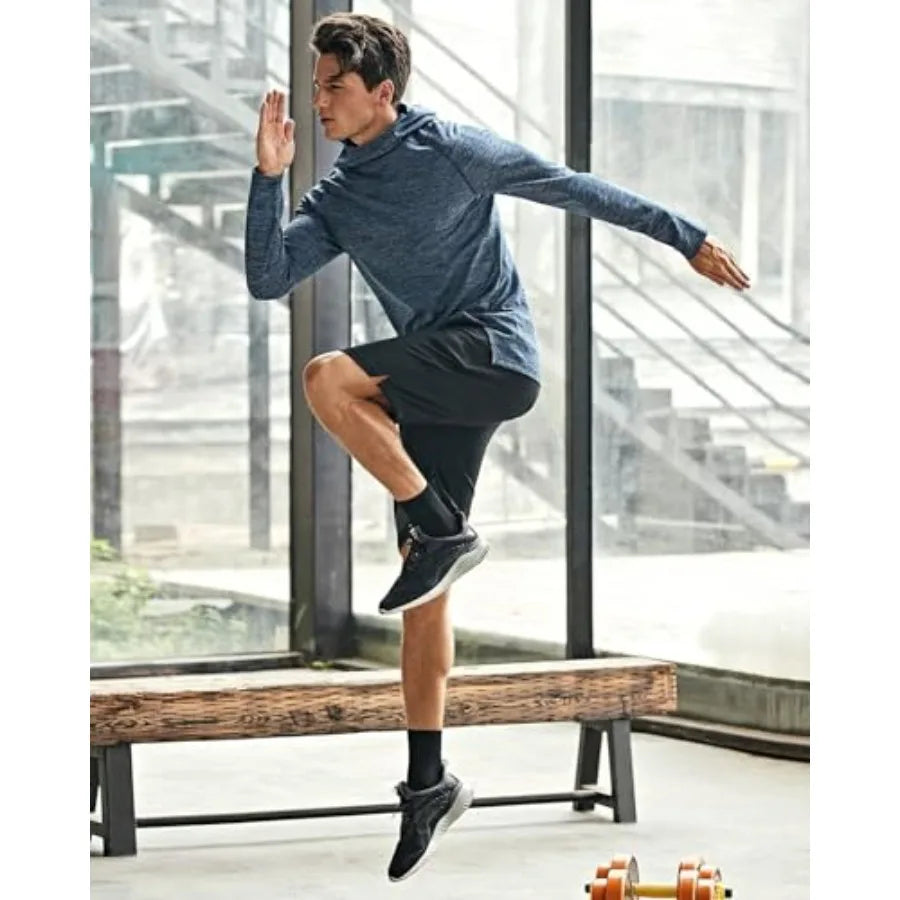 Mens Quick Dry Athletic Shorts With Pockets For Running