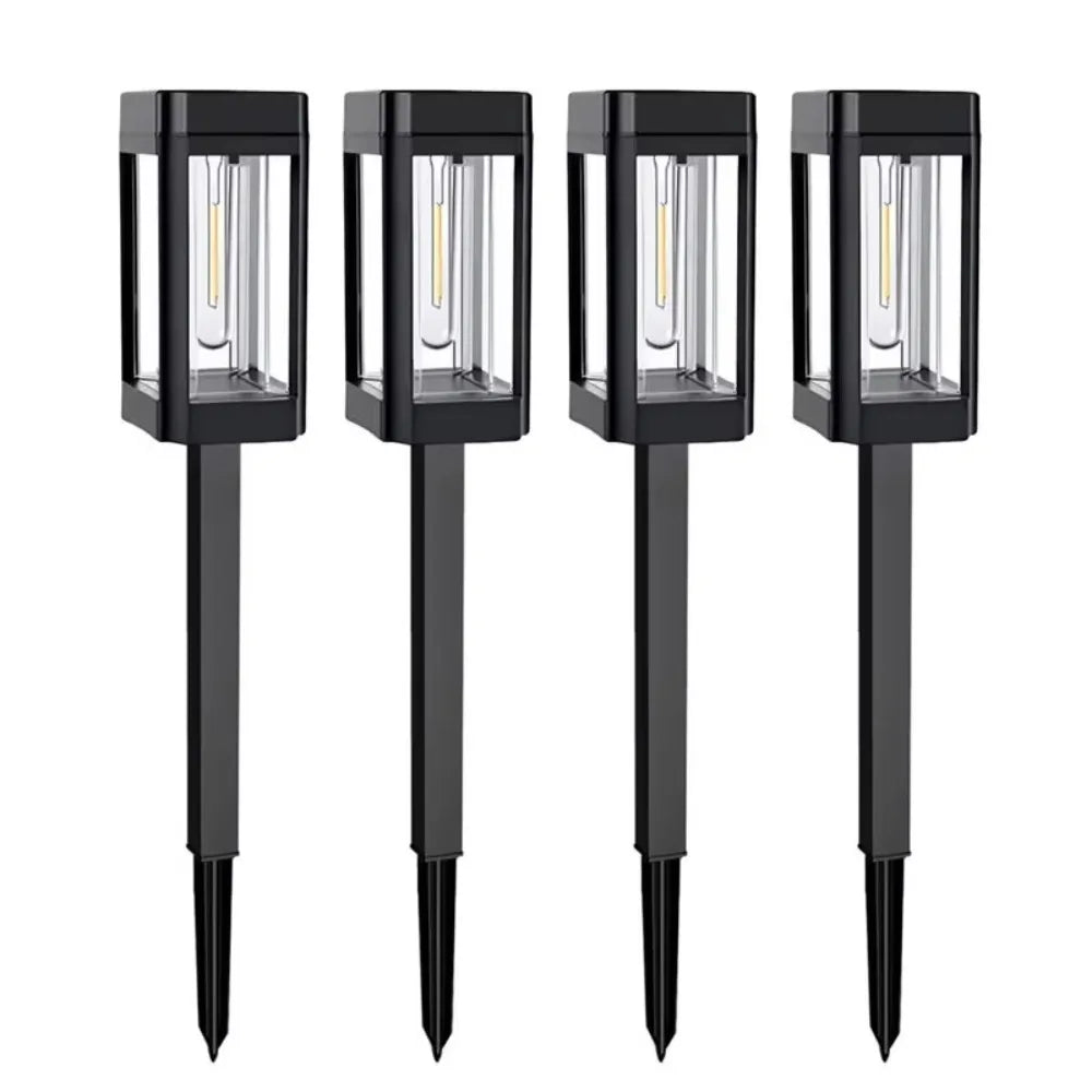 Solar Powered Waterproof Outdoor Path Lights for Gardens
