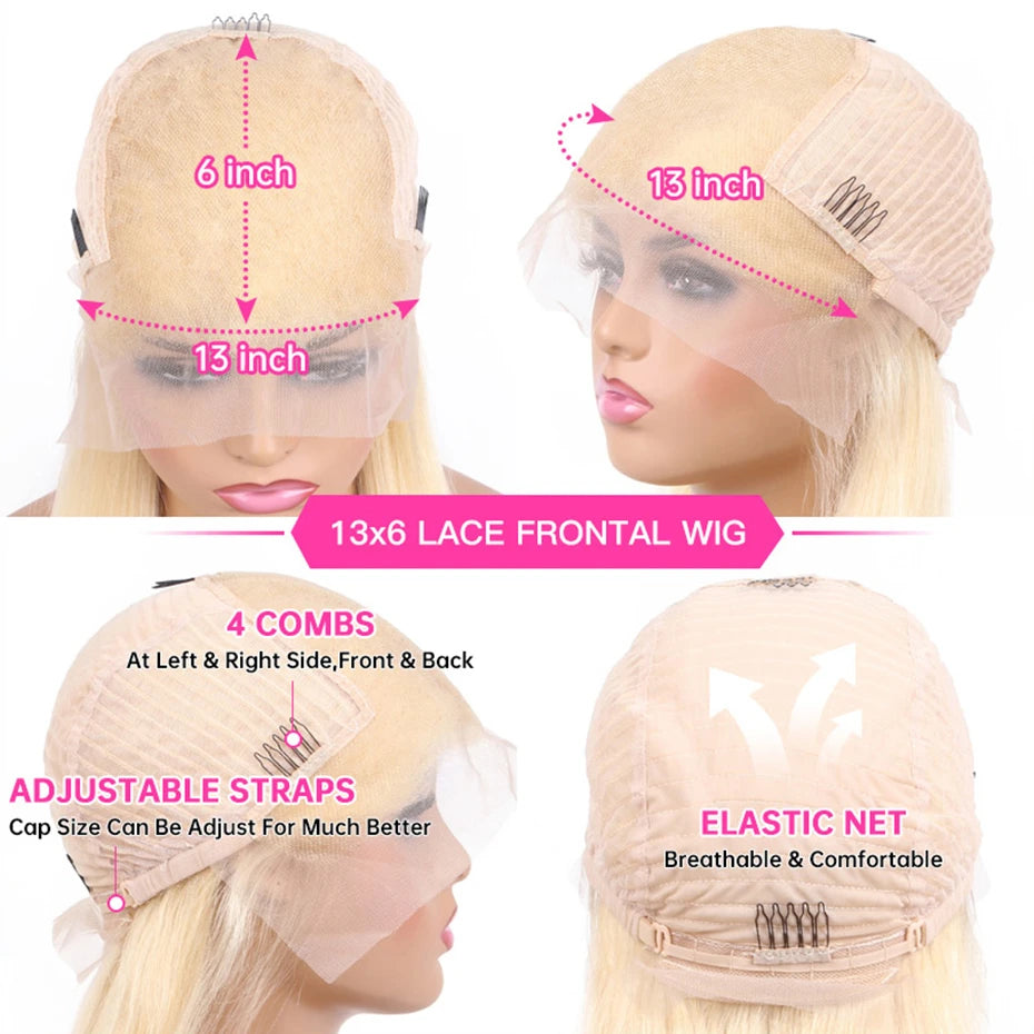 Lalabobo Human Hair Lace Front Wig With Pre Plucked Hair