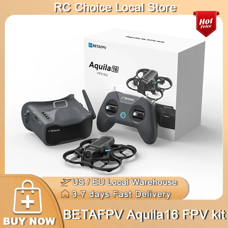 BETAFPV Aquila16 FPV Racing Drone Kit With Camera