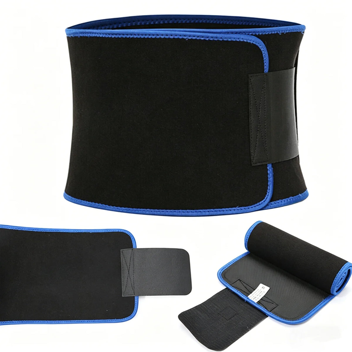 Workout Waist Trimmer Belt With Phone Pocket