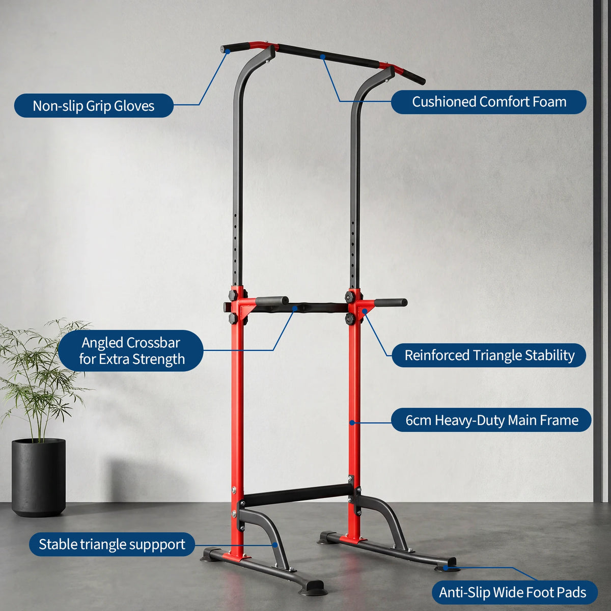 Power Tower for Pull Ups Dips and Leg Raises