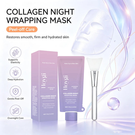 Hoygi Collagen Night Wrapping Mask For Firming Hydrating Skin