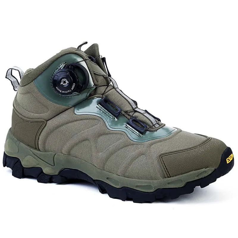 KOLINLOV Mens Waterproof Outdoor Hiking Boots
