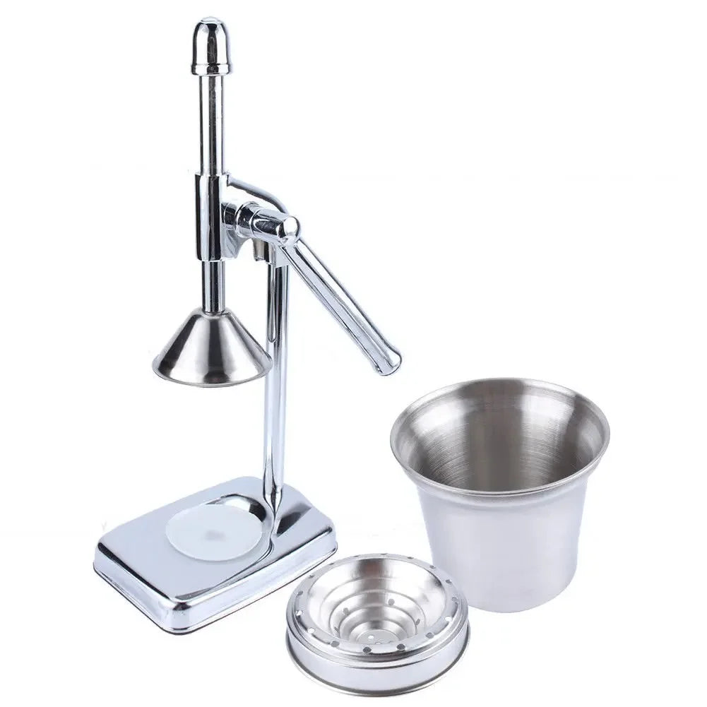 Manual Stainless Steel Citrus Juicer Fruit Press for Home Use