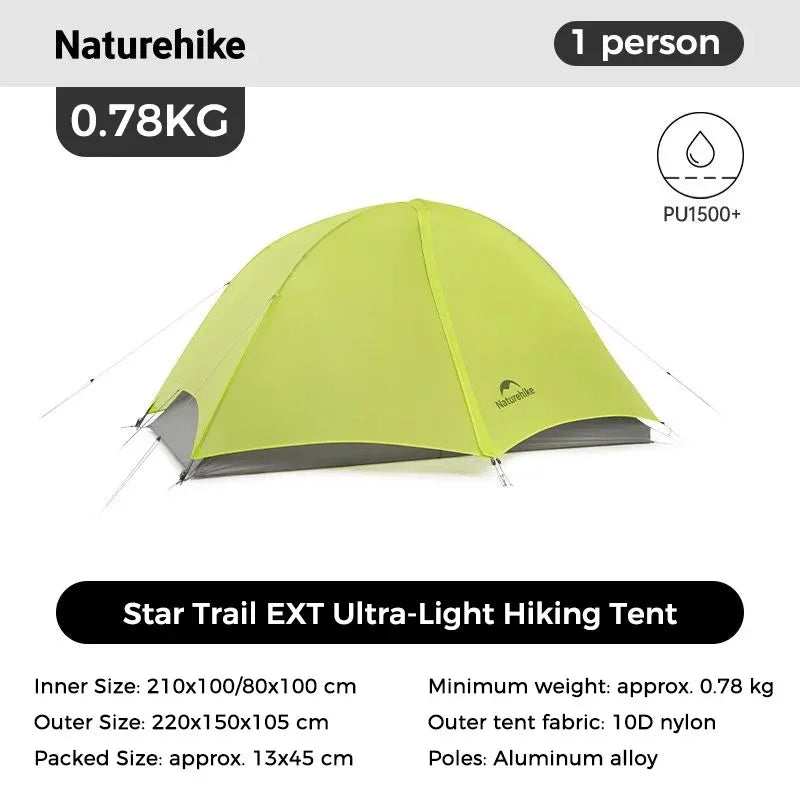 Naturehike Star Trail EXT Ultralight Backpacking Tent