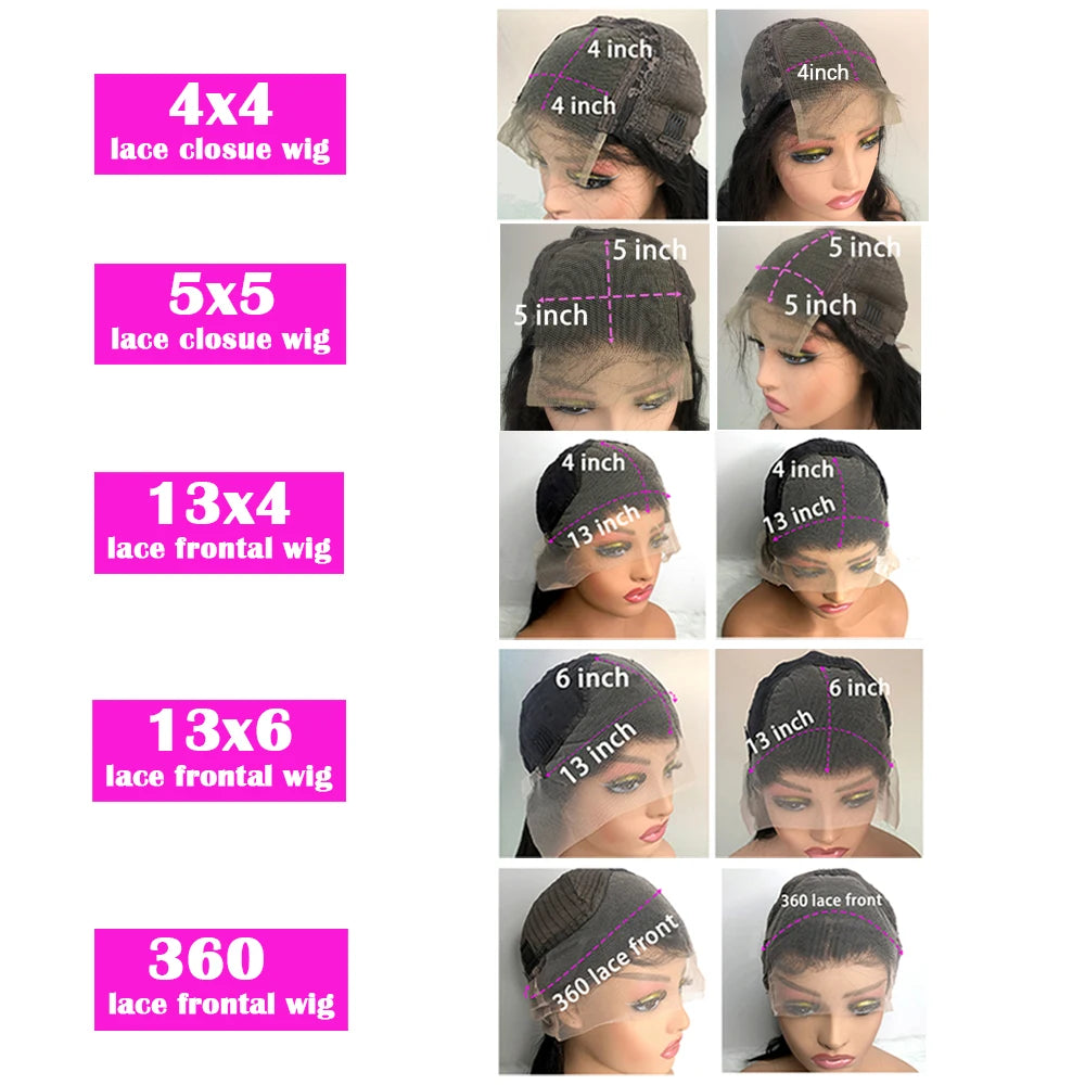 Lovely Princess Brazilian Human Hair Lace Front Wig