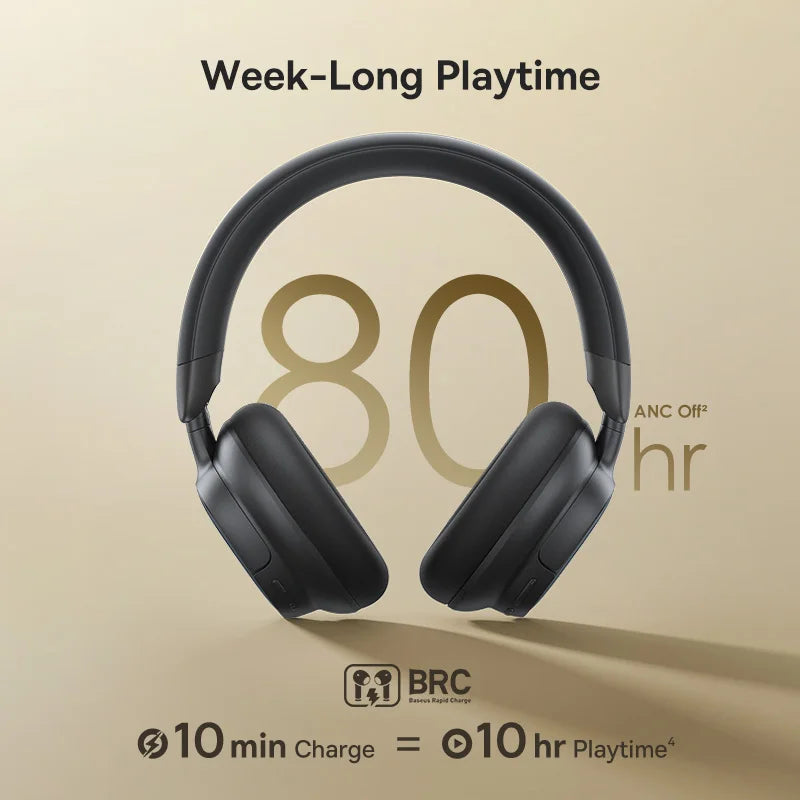 Baseus Bowie MH1 ANC Wireless Headphones With High Resolution Audio